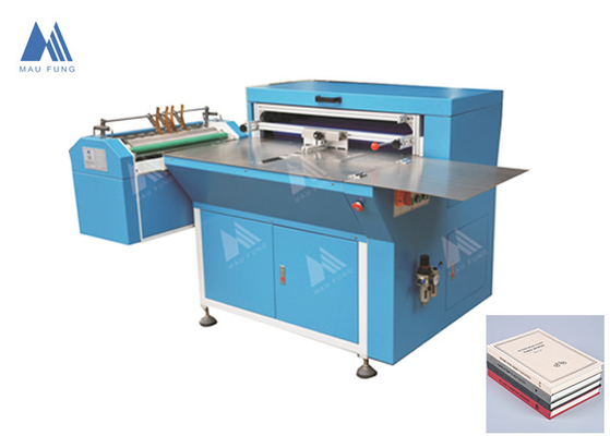 Semi Automatic Hard Cover Making Machine for diary notebooks binding MF-SCM500 소재로 되어 있는 노트북을 만드는 기계