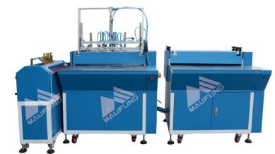 두 개의 스테이션 회색 고리 포장을 위한 하드 북 케이스 제작 기계 MF-SCM500A2